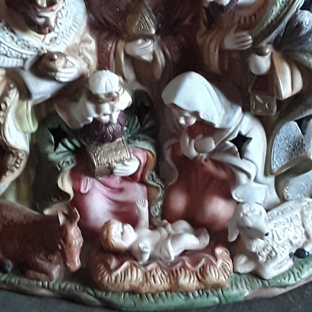 Baby jesus nativity  scene